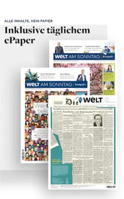 WELT Edition Digitale Zeitung android App screenshot 7